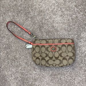 Coach wristlet